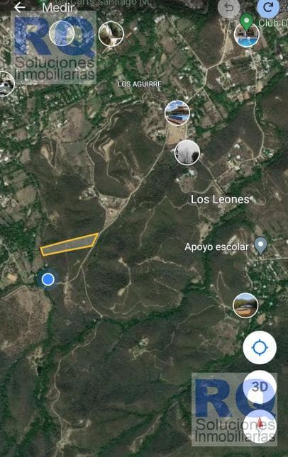 Land FOR SALE: 2.1 has, Fenced, Santiago, Nuevo León