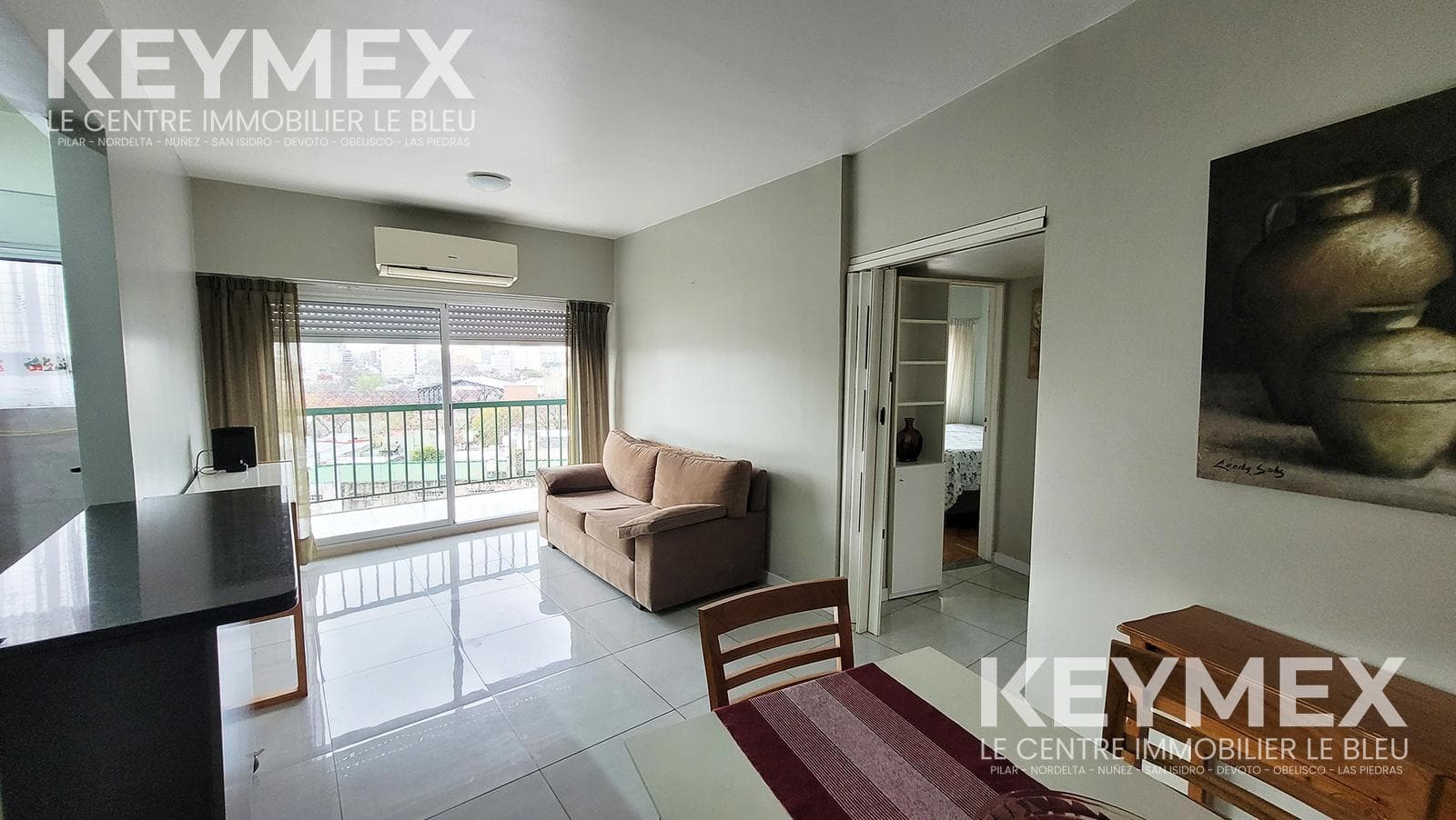 3-ROOM APARTMENT FOR SALE WITH COVERED PARKING SPACE, OPEN VIEW—ON THE EDGE OF FLORESTA
