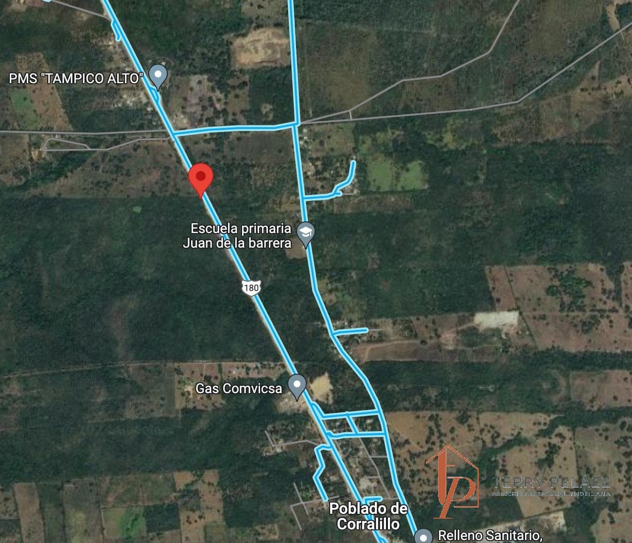 Land in Tampico Alto along the Tampico-Tuxpan Highway