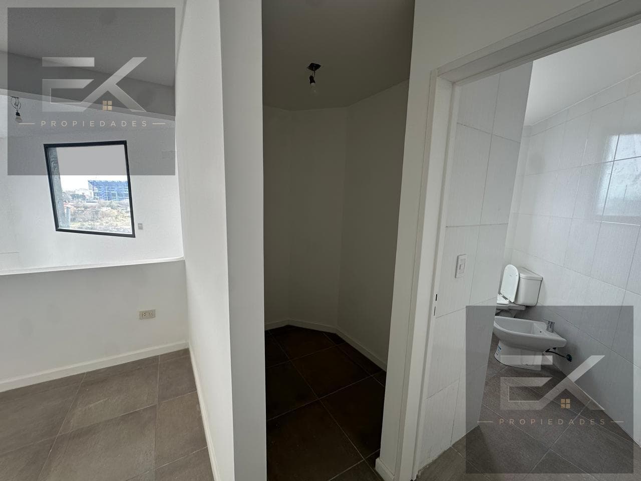2-room duplex apartment FOR SALE, facing the street with a balcony/terrace—5 A—6300 Yerbal Street—Linierso