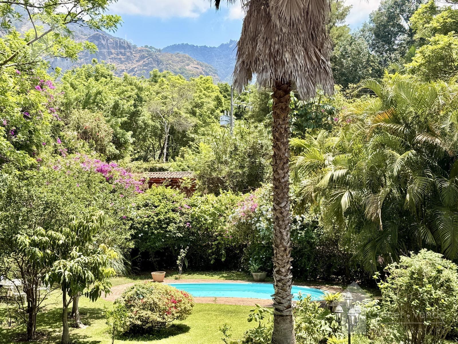 House for Rent with a Garden and Pool in Valle de Atongo, Tepoztlán