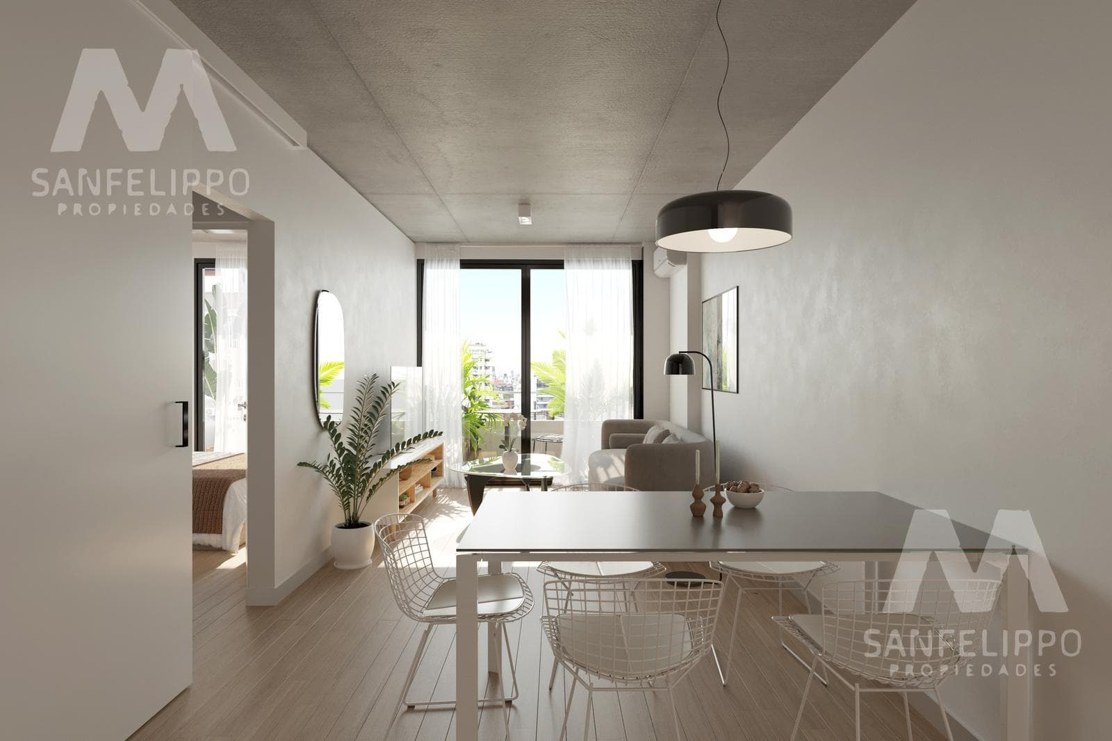 Apartment at Aguilar Point, located in the Belgrano neighborhood
