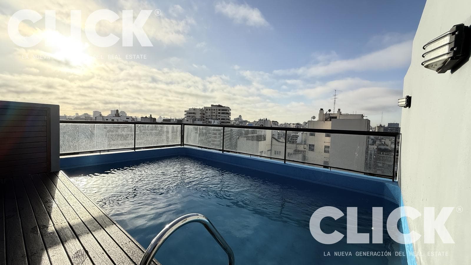 FOR SALE - 2-ROOM APARTMENT - BALCONY - KITCHEN WITH GRILL - SWIMMING POOL - VILLA CRESPO