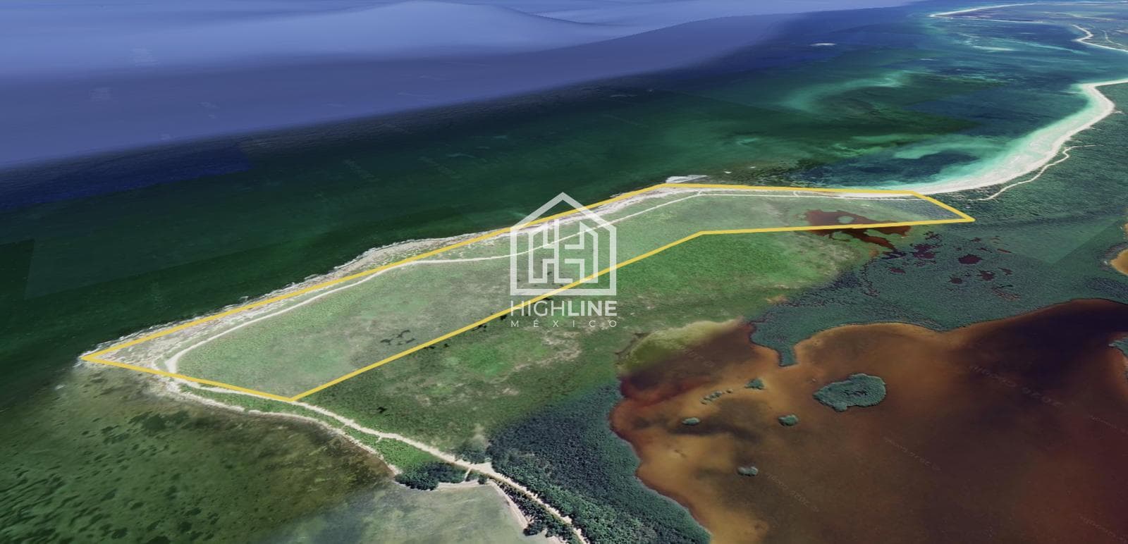 Land in Sian Kaan, Tulum, on the beachfront at Punta Allen—an exclusive hotel investment opportunity