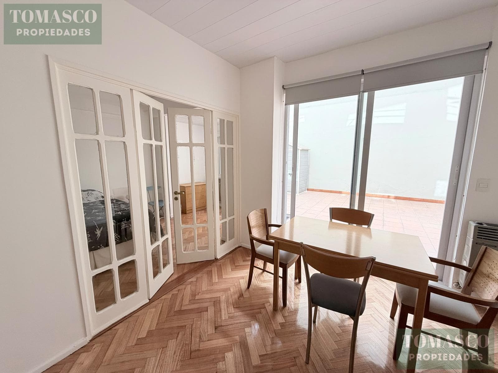 Very Bright 2-Room Apartment with a Patio - Palermo