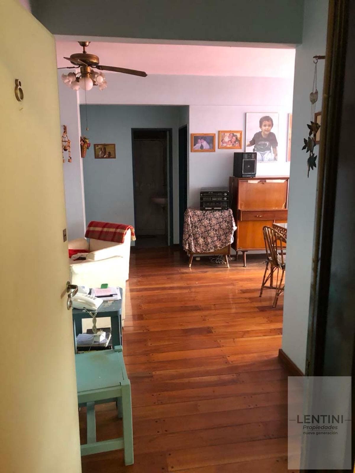 4-room apartment for sale, with a front balcony and a garden in UC