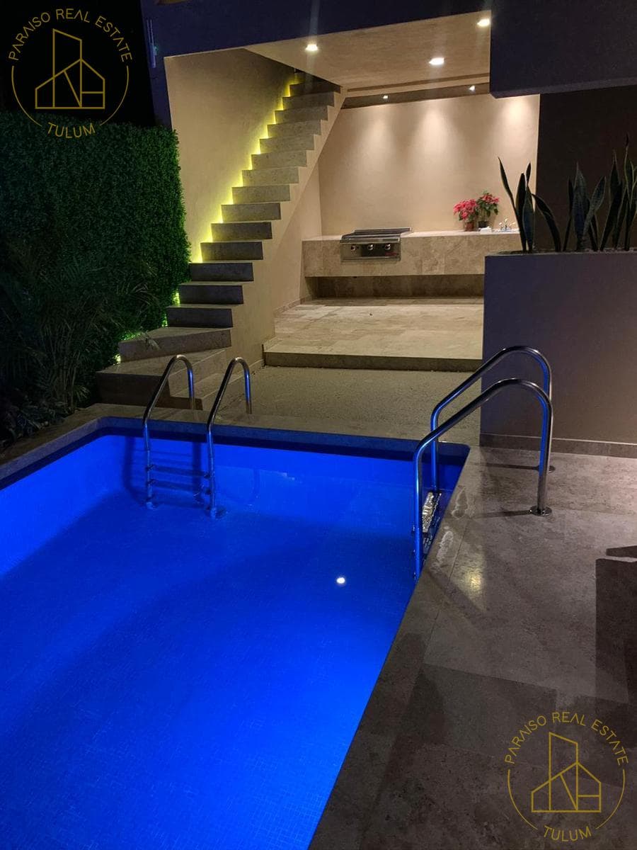 2-bedroom apartment at Brava Residence, with a swim-up pool, Aldea Zama