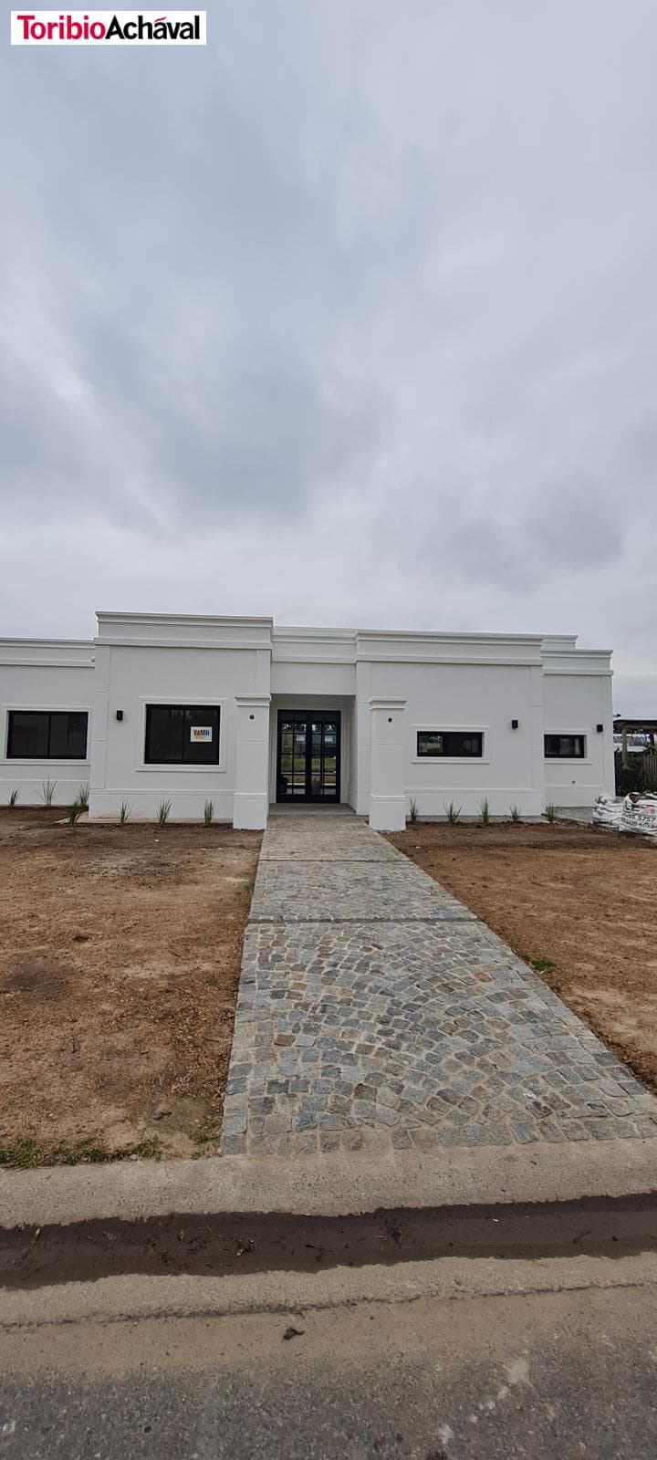 Construction of the house by the lagoon will be completed in September