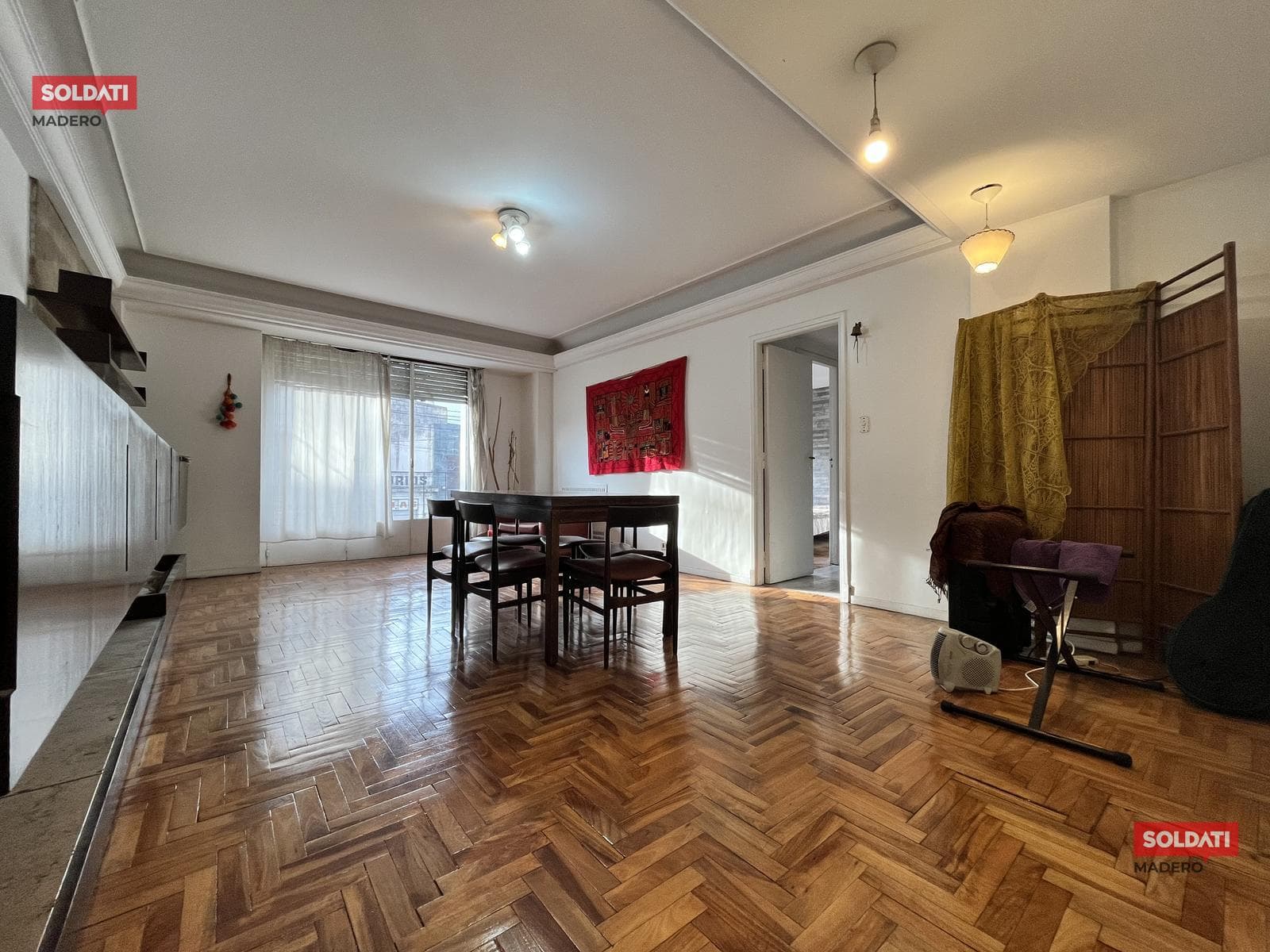 5-room apartment for sale in Villa Crespo with a balcony and patio
