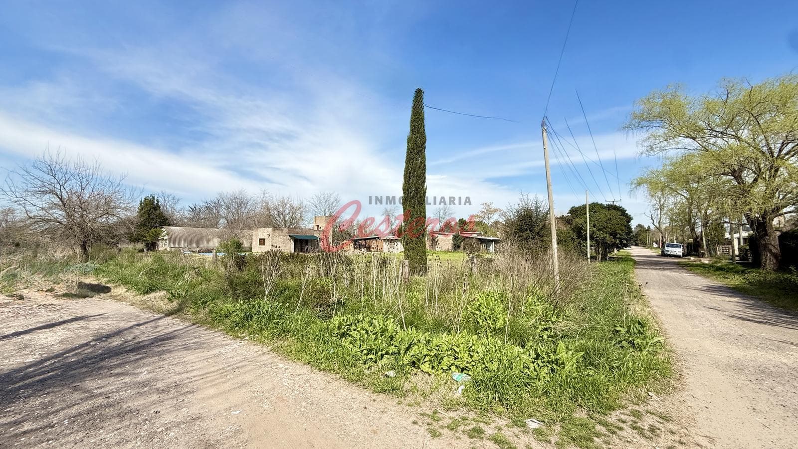 825 m² lot on Rosas Street, near the corner of Rivadavia — Villa Adriana — Cañuelas