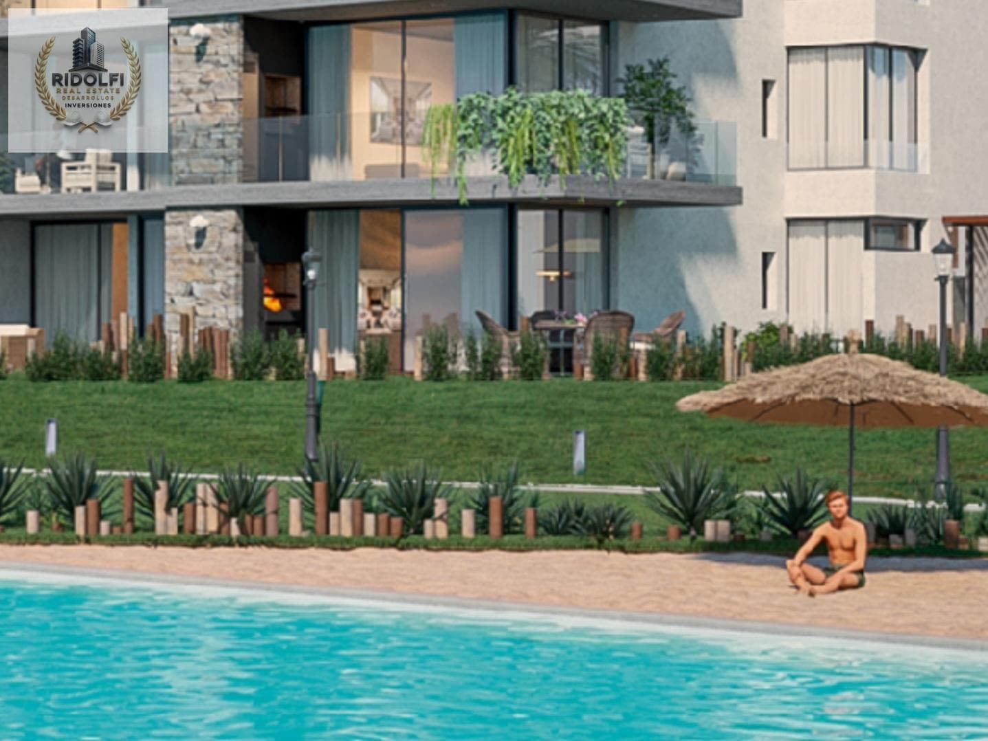 For Sale in Pozo, Financing Available | 2-Room Apartment | Torre Laguna – Lagoon Pilar