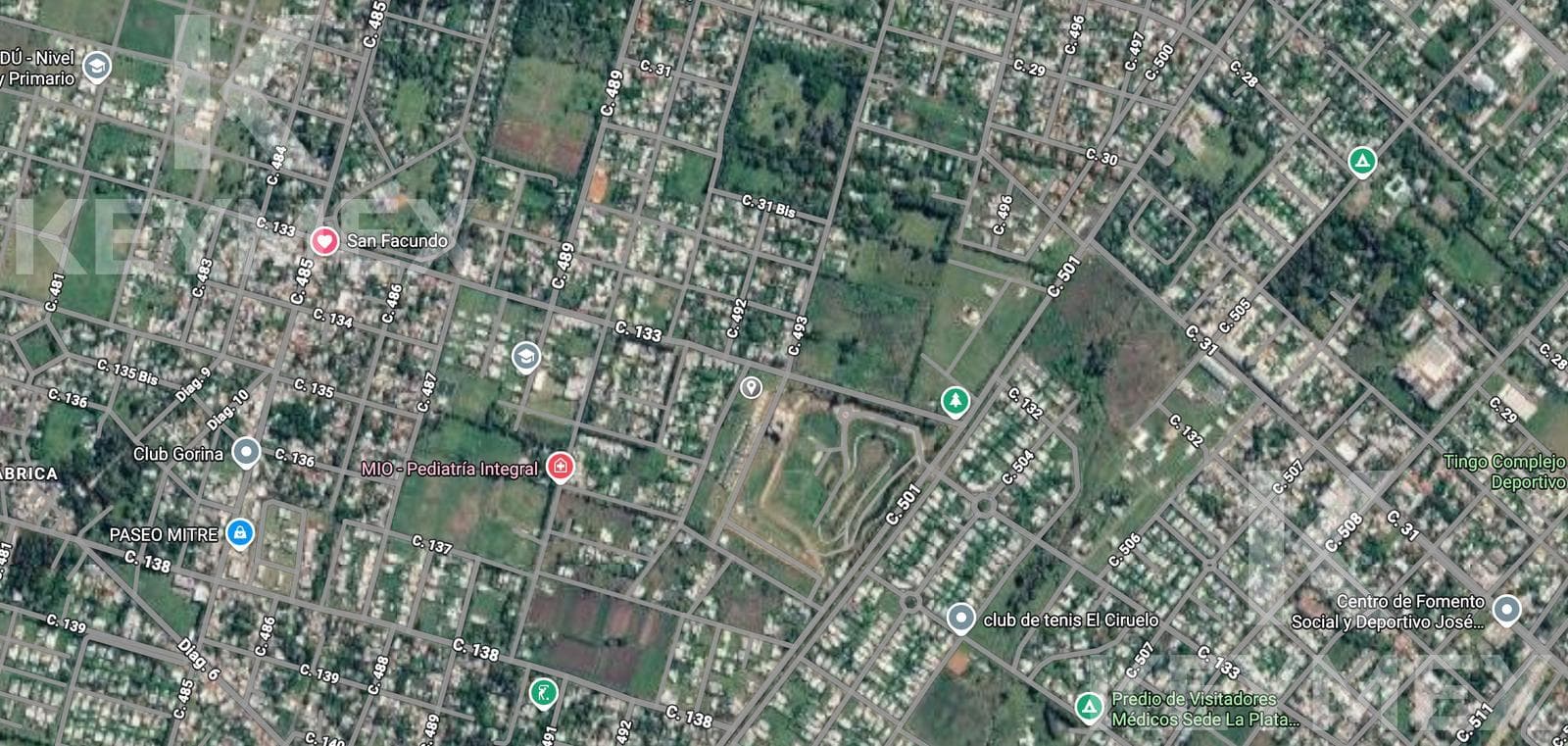Land for sale at the Gorina quarry, Diagonal 491, between 133 and 135