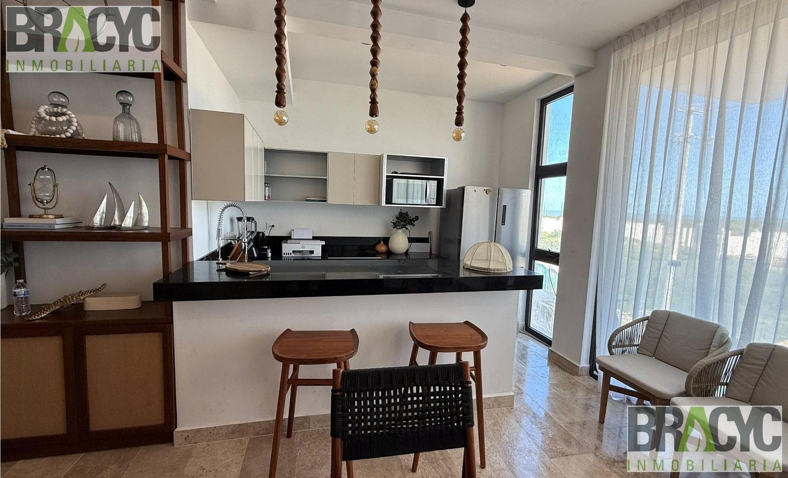 Beachfront Apartment in Telchac, Yucatán