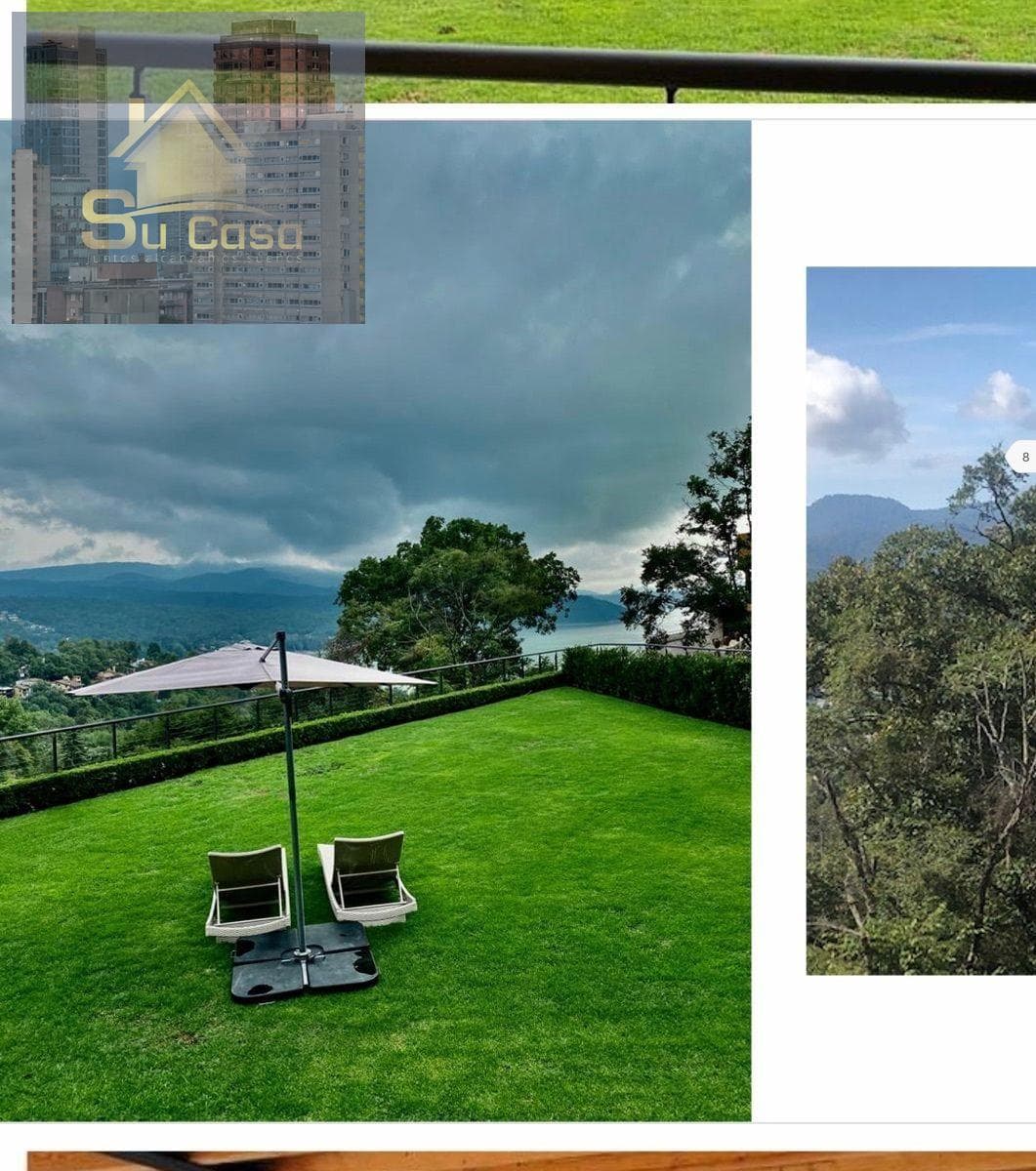 FOR SALE or FOR RENT: Beautiful house in Valle de Bravo, with views of the lake and the forest