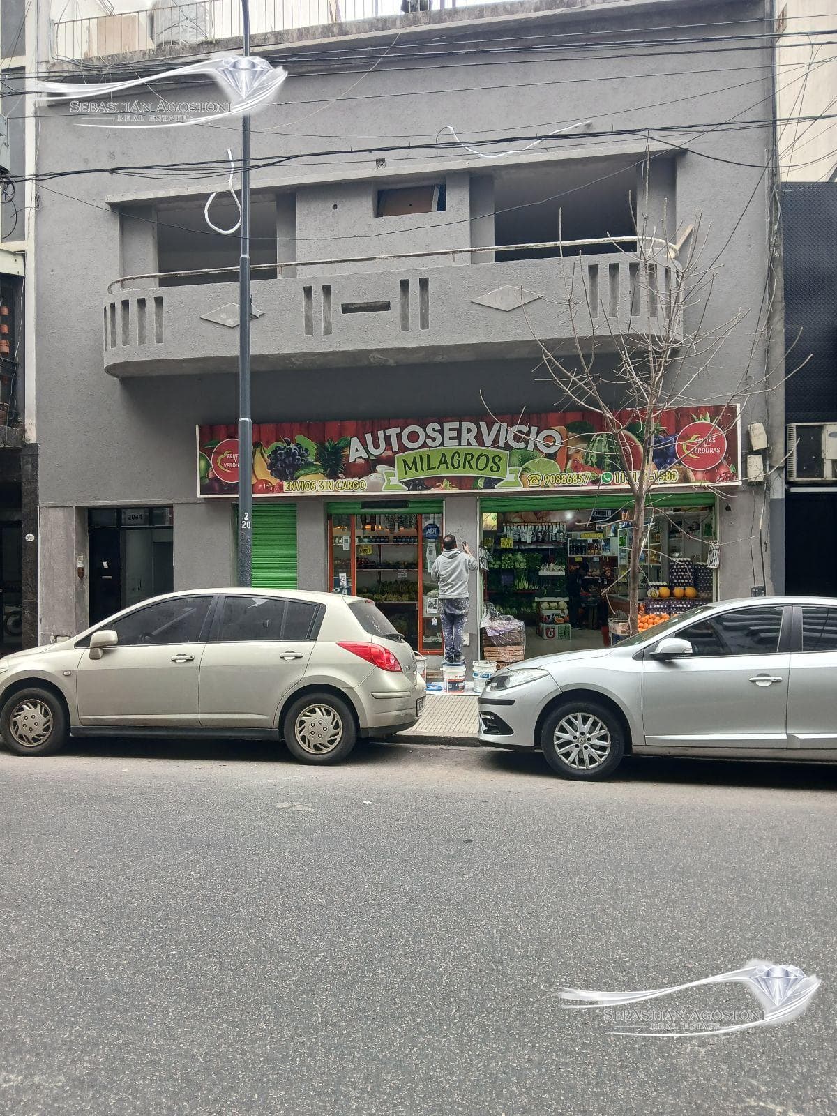 Opportunity: Two townhouses for sale as a single lot, in need of renovation, in Barrio Norte