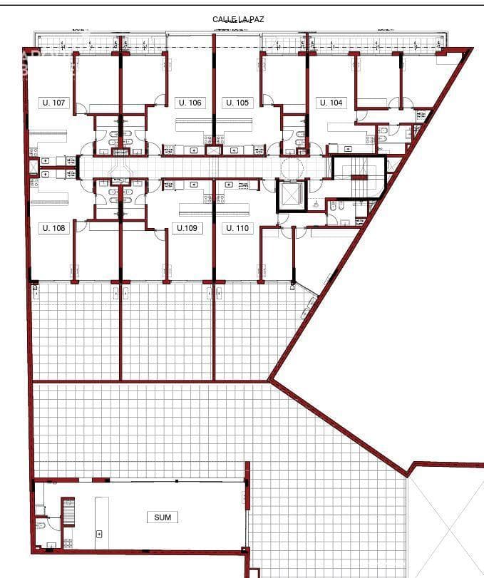 One-bedroom apartment for sale in Tres Cruces - 105
