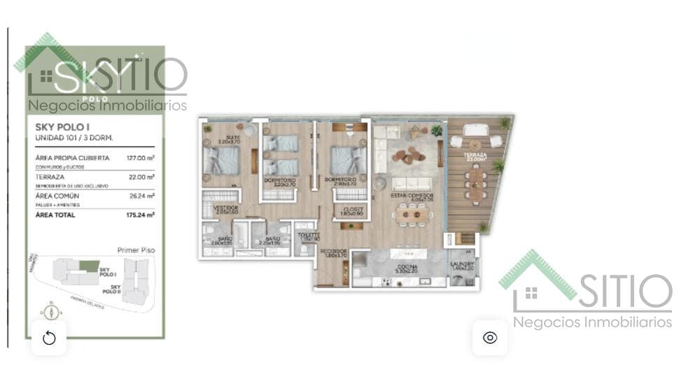 Apartment in Carrasco North