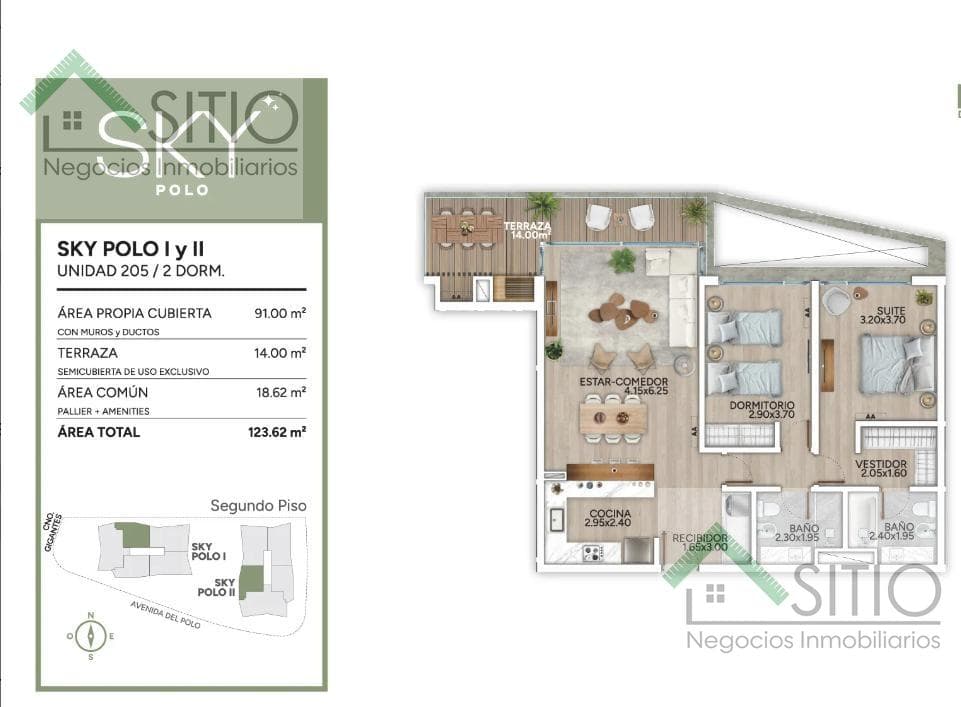 Apartment in Carrasco Norte