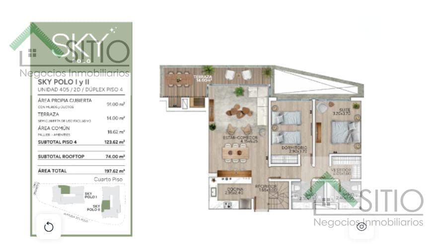 Apartment in Carrasco Norte