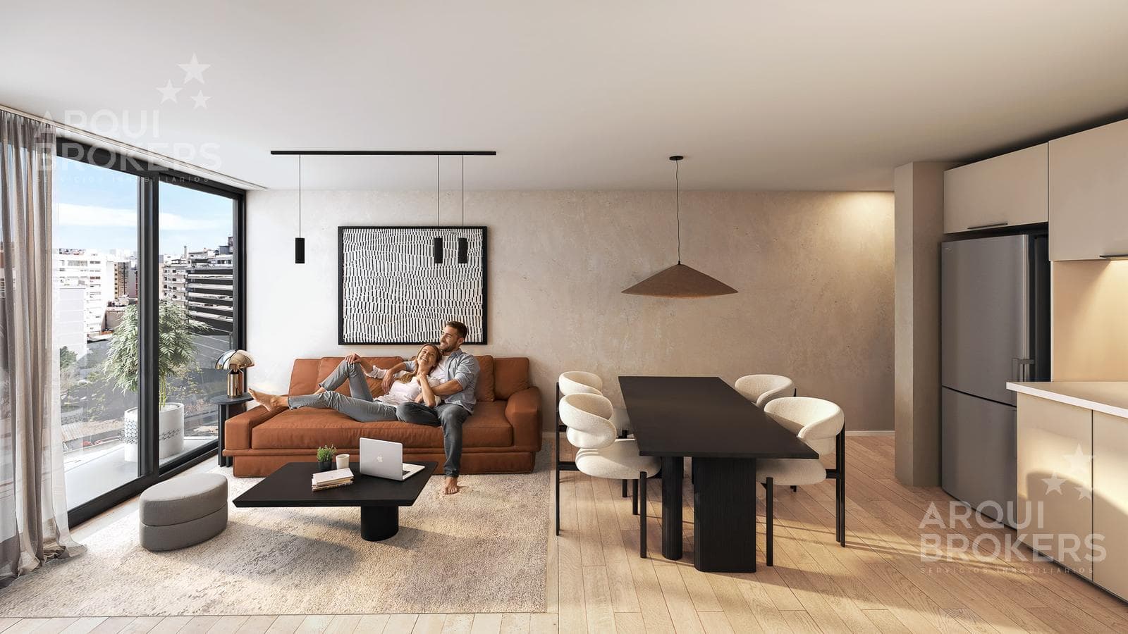 Two-bedroom apartment for sale in Pocitos - 808