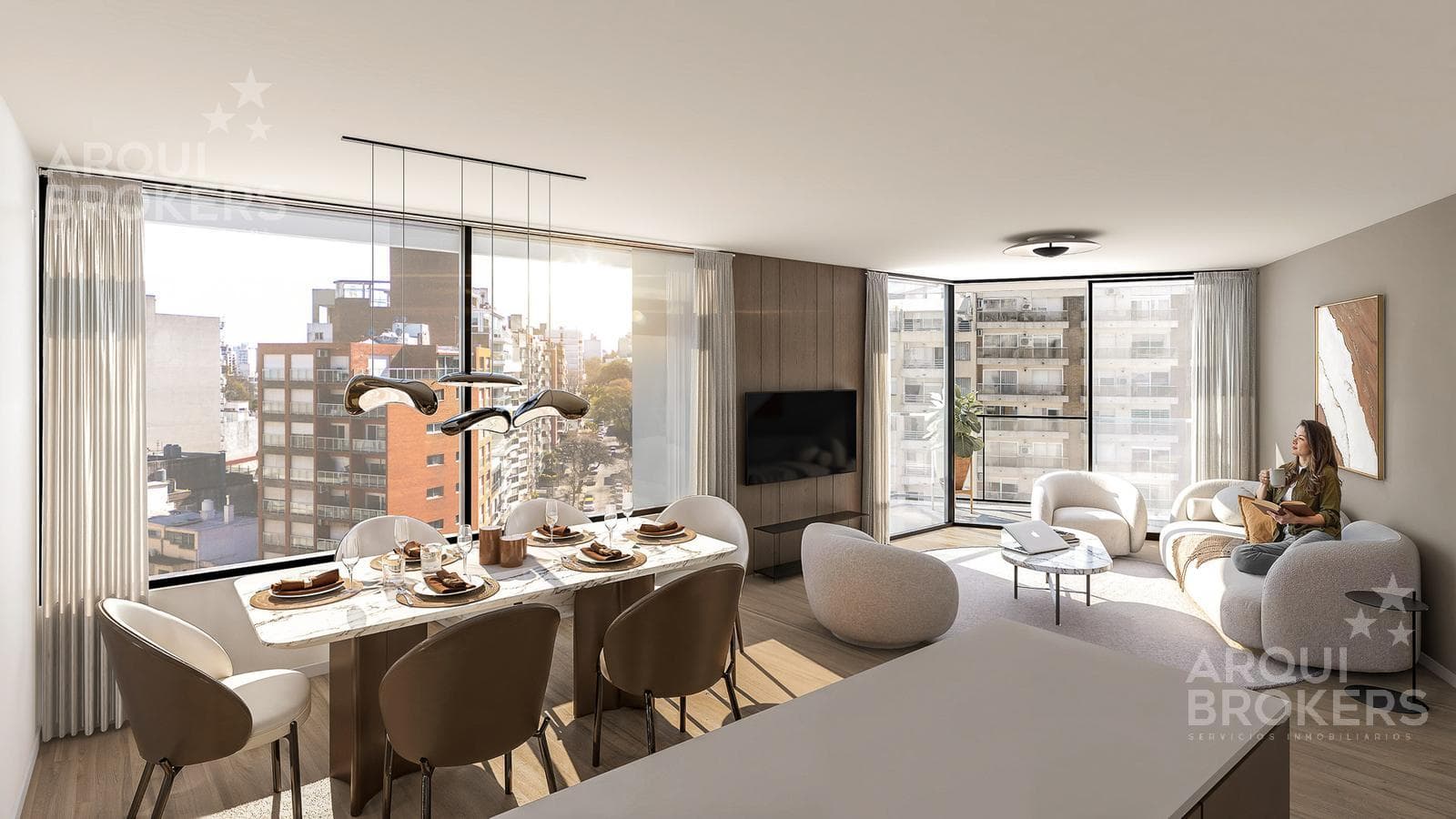 Two-bedroom apartment for sale in Pocitos - 808