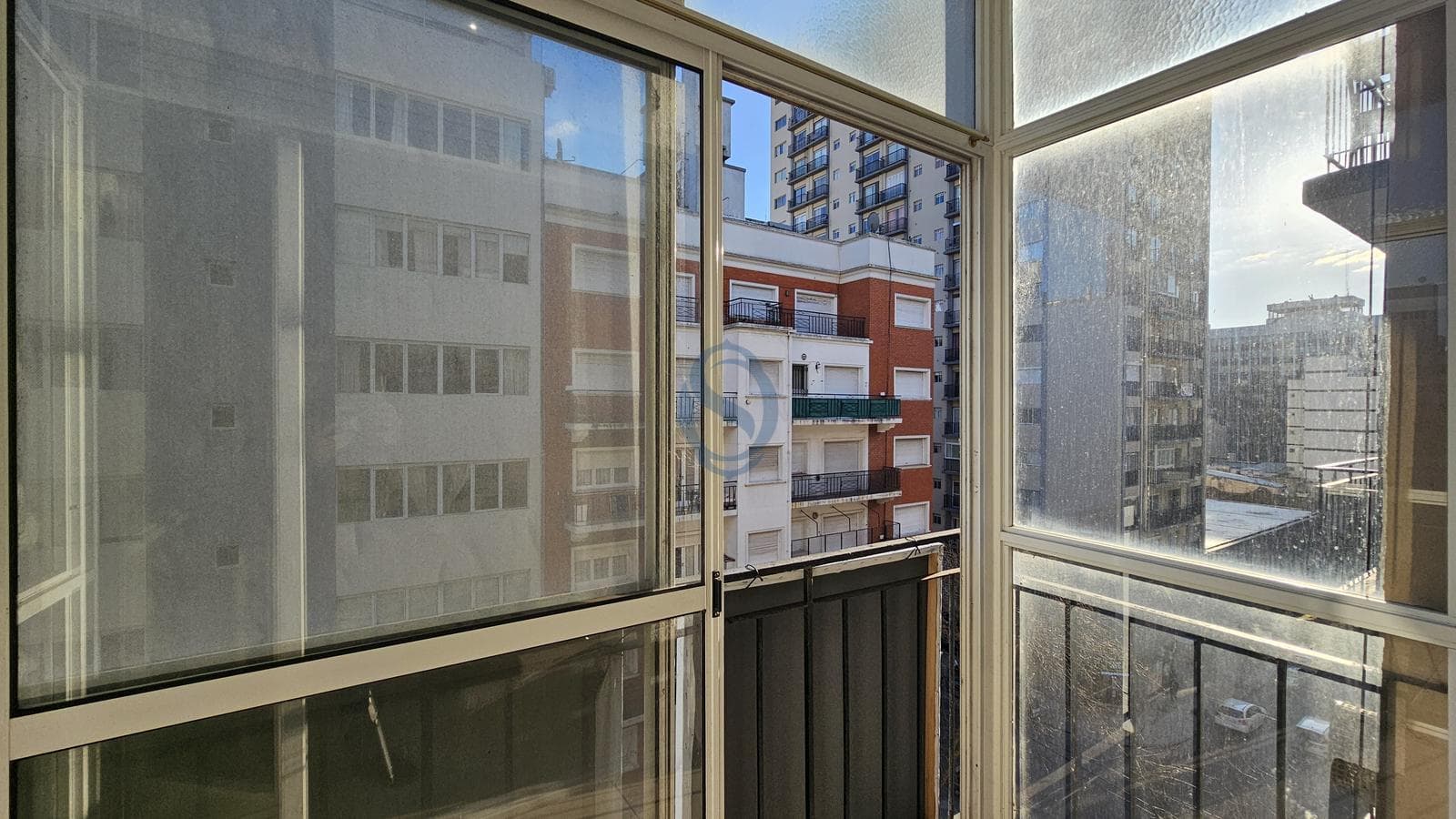 For Sale - Three-room apartment with a balcony facing the street - Brown 1889