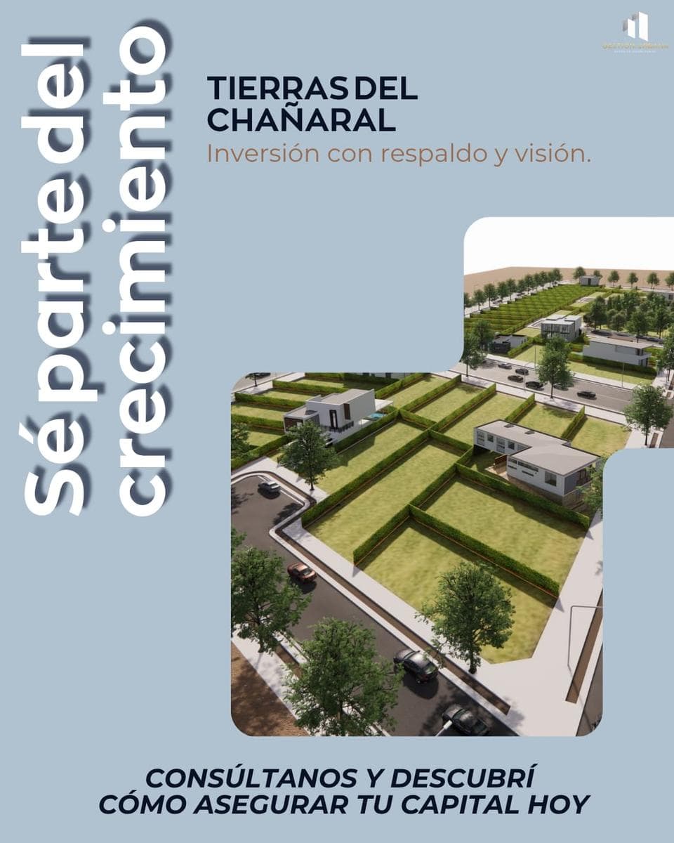 Exclusive Lot for Sale in the Tierras del Chañaral Residential Neighborhood, Las Paredes, San Rafael, Mendoza