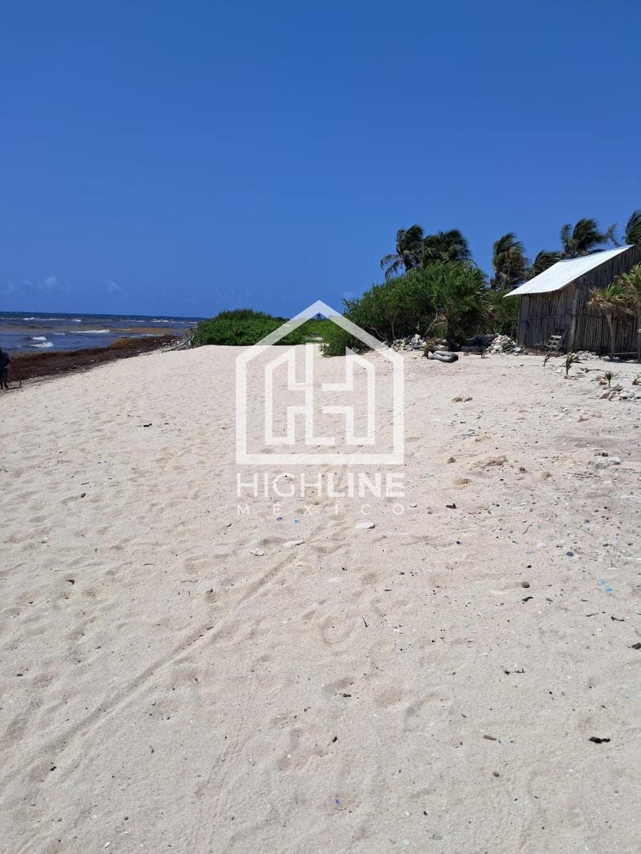 BEACHFRONT RESIDENTIAL LOT IN MAHAHUAL, FINANCING AVAILABLE FOR UP TO 60 MONTHS,