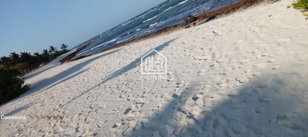 BEACHFRONT RESIDENTIAL LOT IN MAHAHUAL, FINANCING AVAILABLE FOR UP TO 60 MONTHS,