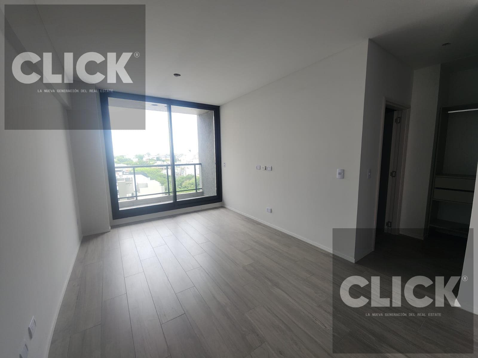 For Sale - Studio Apartment with Balcony - Grill - Walk-in Closet - Saavedra