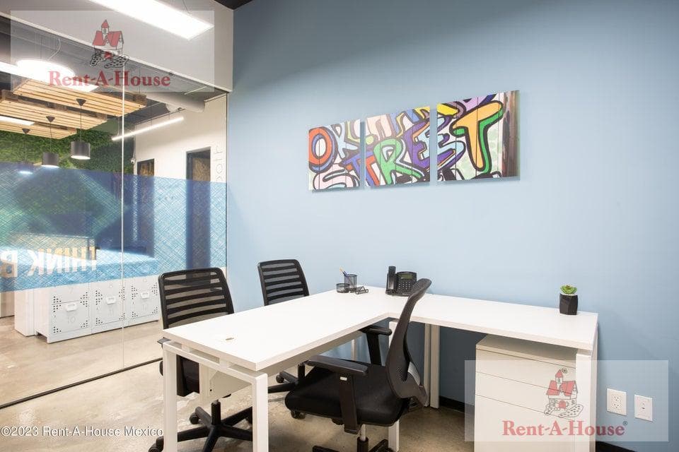 Furnished Office for Rent in Juárez, Cuauhtémoc, CR 27-707.