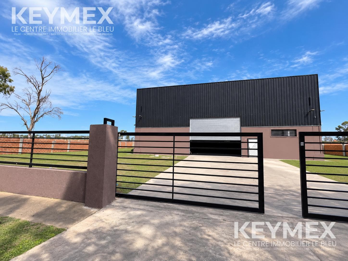 BRAND-NEW INDUSTRIAL WAREHOUSE FOR RENT: 800 M² – 3,750 M² LOT – 300 M FROM ROUTE 25 – PILAR
