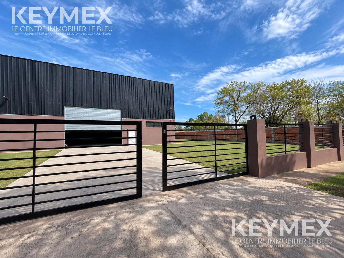 BRAND-NEW INDUSTRIAL WAREHOUSE FOR RENT: 800 M² – 3,750 M² LOT – 300 M FROM ROUTE 25 – PILAR