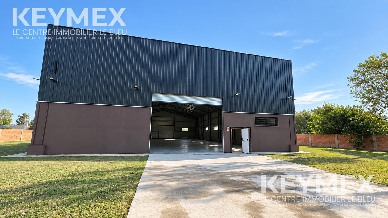 BRAND-NEW INDUSTRIAL WAREHOUSE FOR RENT: 800 M² – 3,750 M² LOT – 300 M FROM ROUTE 25 – PILAR