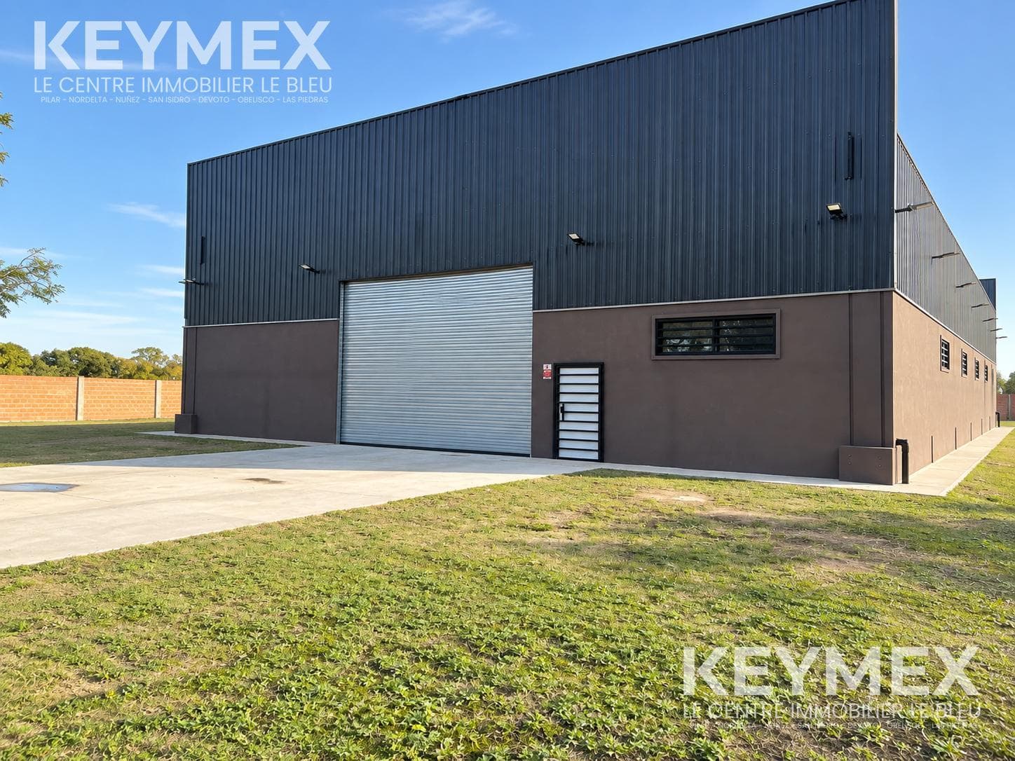 BRAND-NEW INDUSTRIAL WAREHOUSE FOR RENT: 800 M² – 3,750 M² LOT – 300 M FROM ROUTE 25 – PILAR
