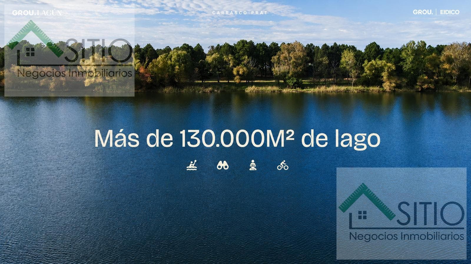 Vendo apartamento de 1 dormitorio con fdo Lago en Shangrila