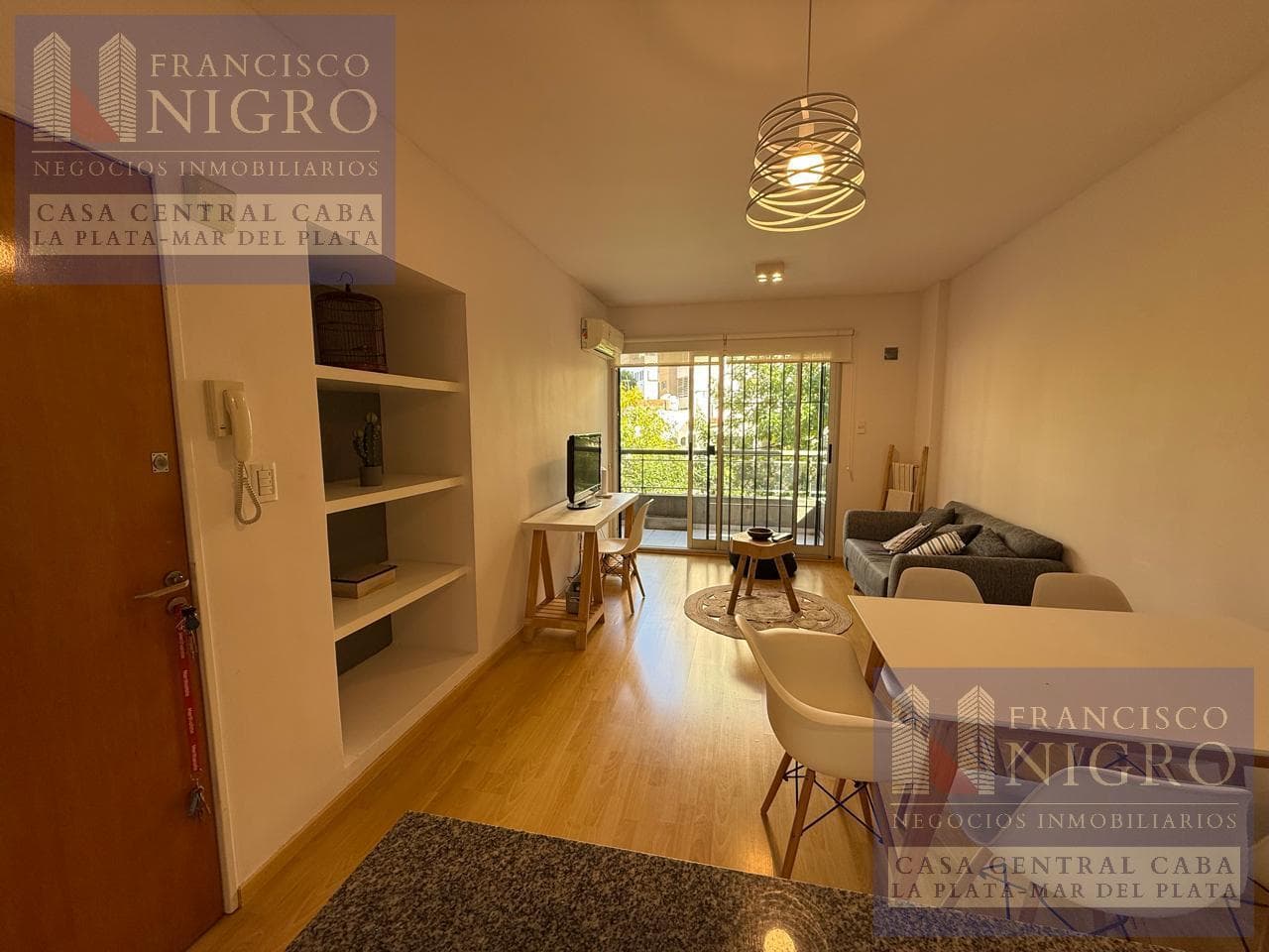 Alquiler Departamento 2 ambientes Amoblado en Villa del Parq