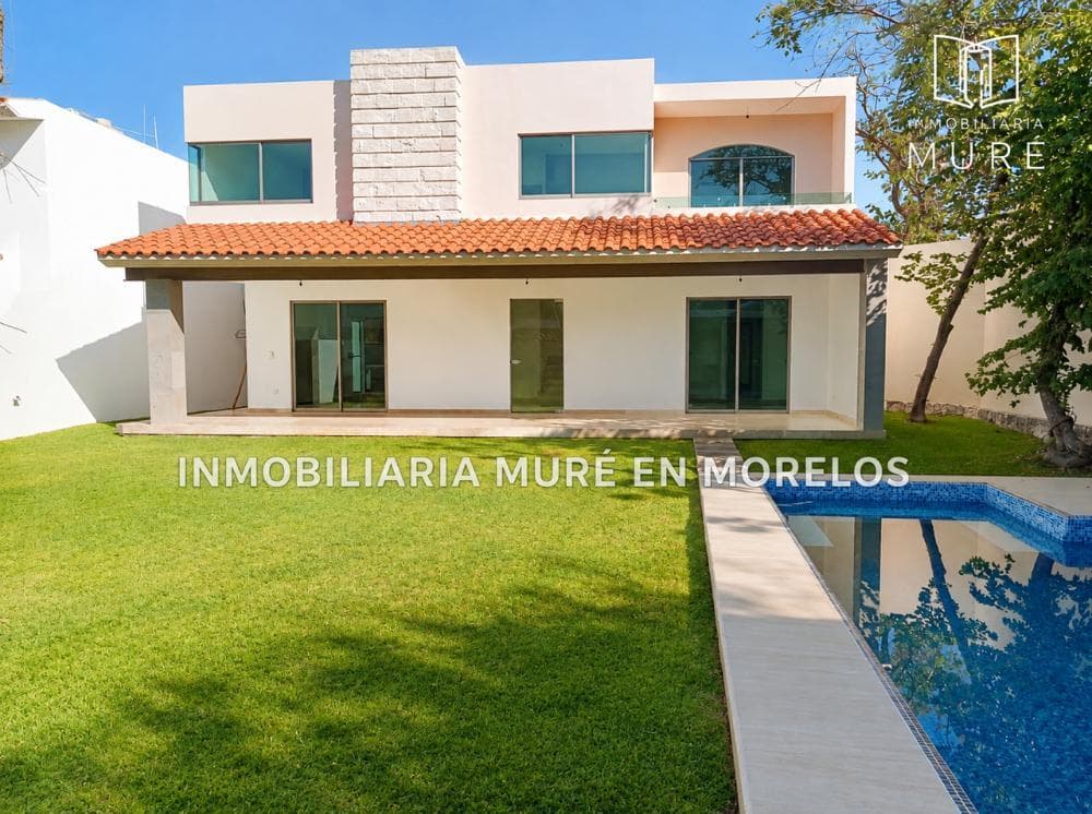 CUERNAVACA: $1,650,000 DOWN PAYMENT, APPROX. $75,000 MONTHLY PAYMENT—WE'LL HELP YOU SECURE YOUR LOAN FOR THIS BEAUTIFUL NEW HOME