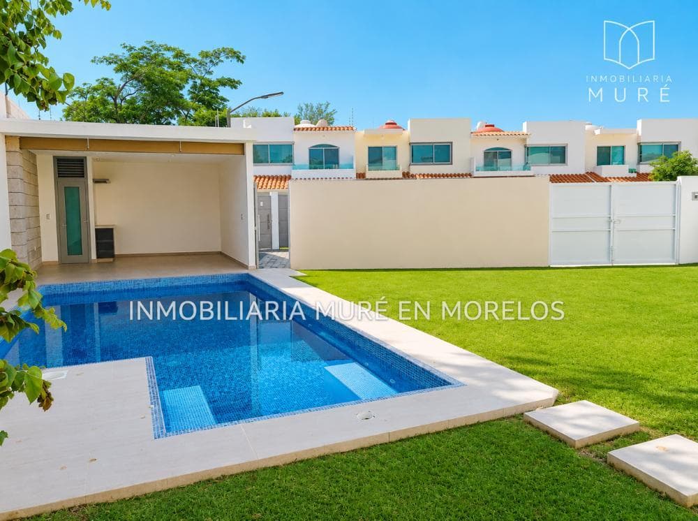 CUERNAVACA: $1,650,000 DOWN PAYMENT, APPROX. $75,000 MONTHLY PAYMENT—WE'LL HELP YOU SECURE YOUR LOAN FOR THIS BEAUTIFUL NEW HOME