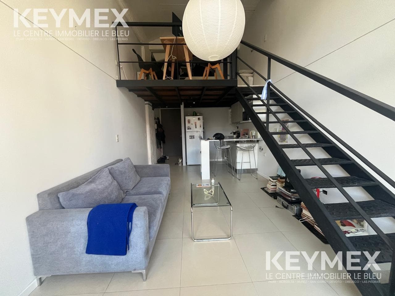Beautiful 2-room duplex apartment for rent in the Puerto Pampa Building, La Boca