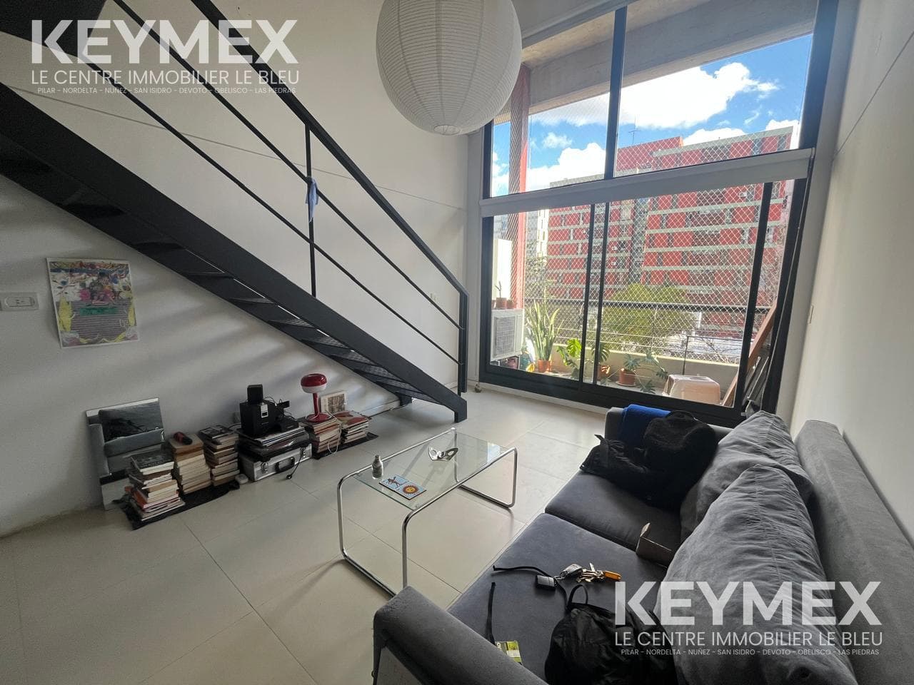 Beautiful 2-room duplex apartment for rent in the Puerto Pampa Building, La Boca