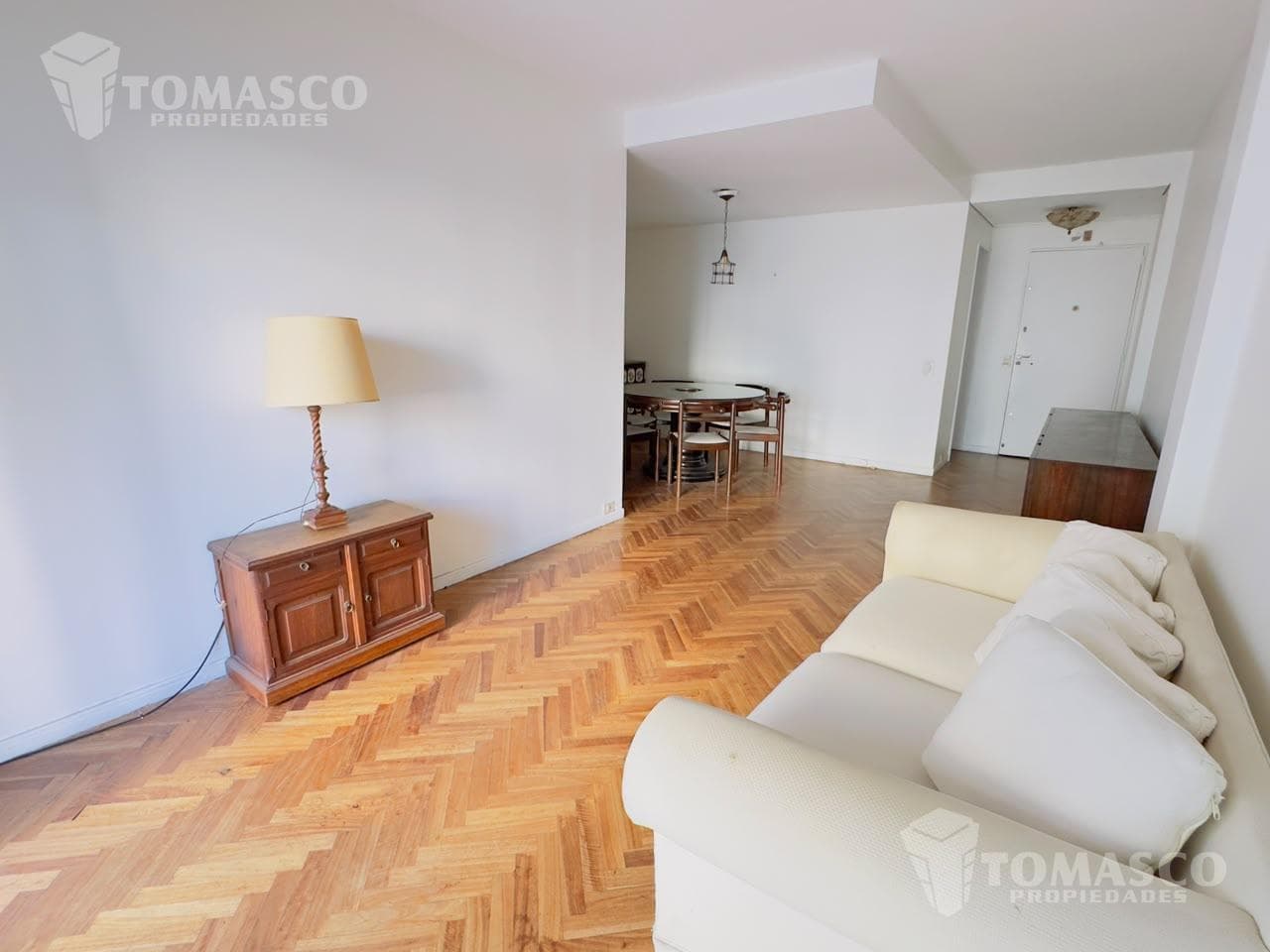 3-room studio apartment Bright office/utility room, balcony, and storage room - Palermo