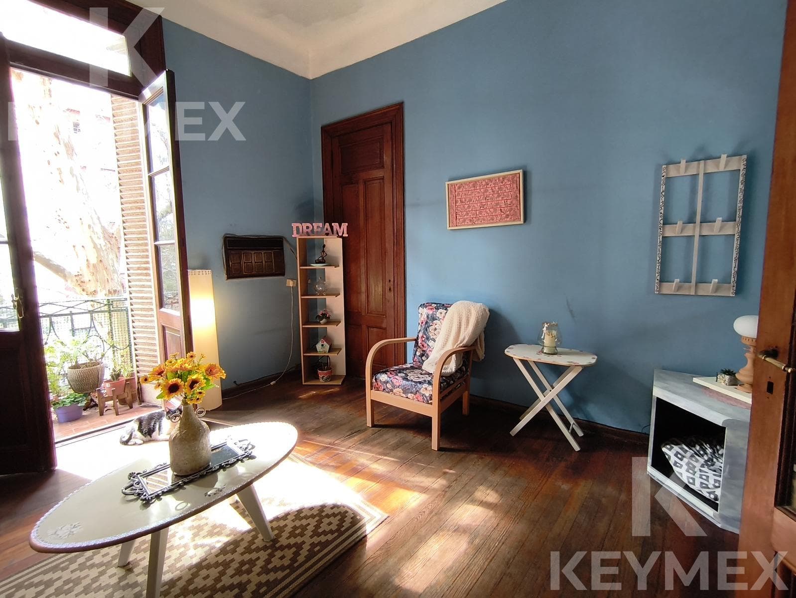 Studio apartment for sale in San Telmo – 2 bedrooms, 3 balconies, and a shared terrace