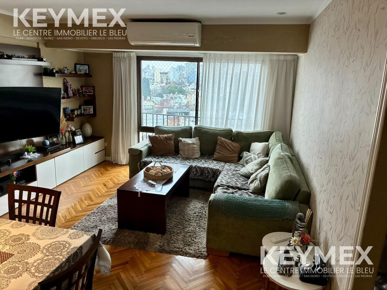 3-ROOM APARTMENT WITH AN EXCELLENT VIEW IN BUENOS AIRES