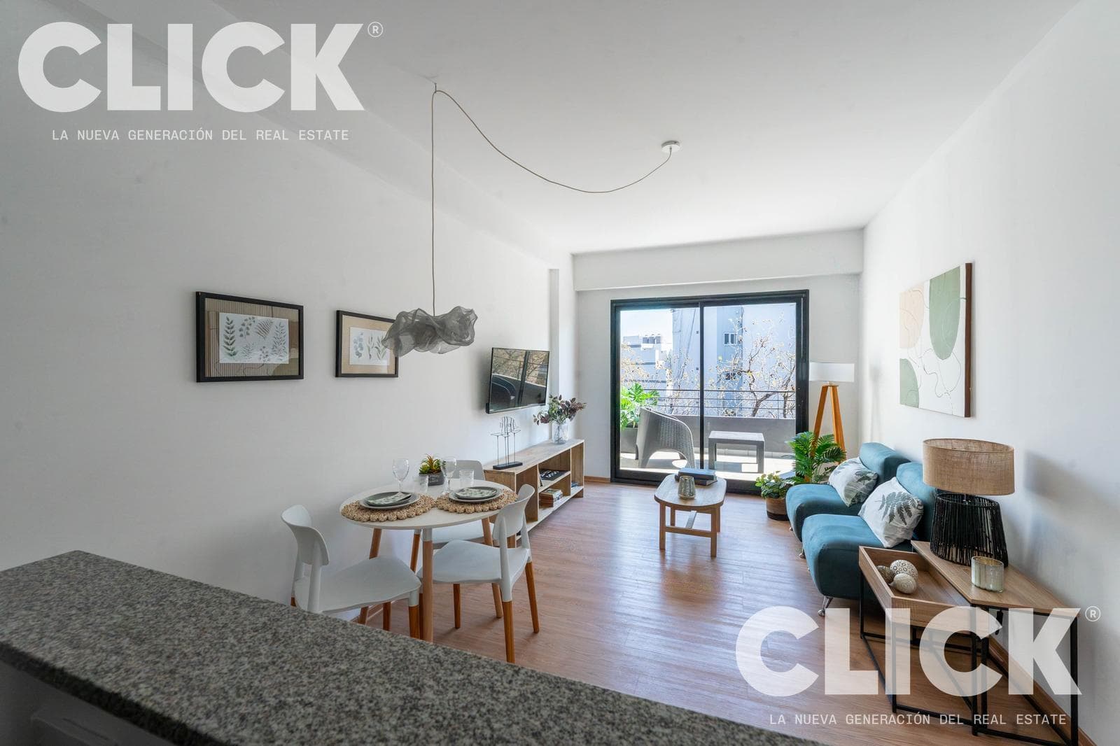 2-Room Apartment with Garage - Balcony - Brand-New - Eligible for Mortgage - Suitable for Professionals - Multi-Purpose Room - V. Ortuzar