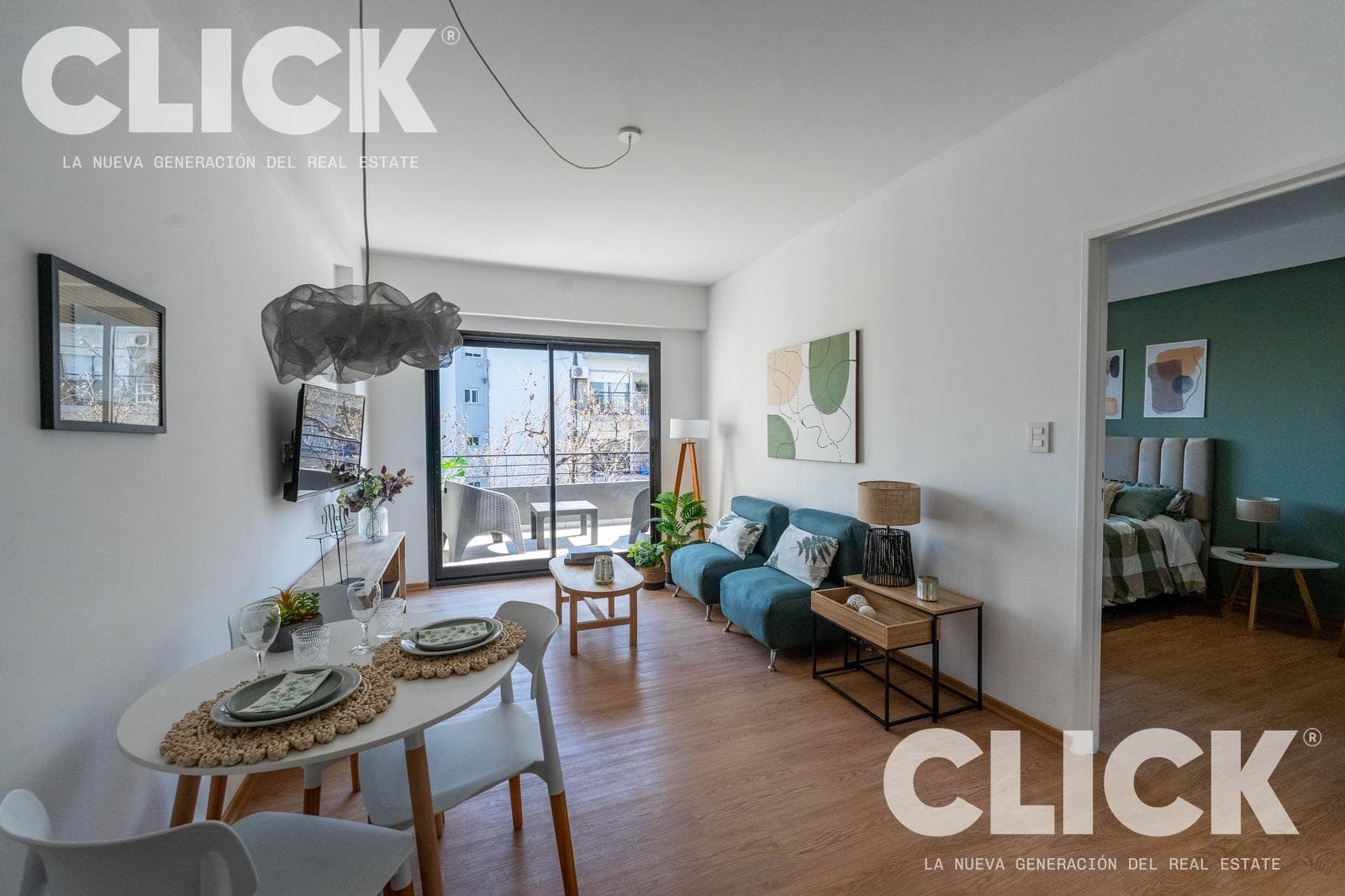 2-Room Apartment with Garage - Balcony - Brand-New - Eligible for Mortgage - Suitable for Professionals - Multi-Purpose Room - V. Ortuzar