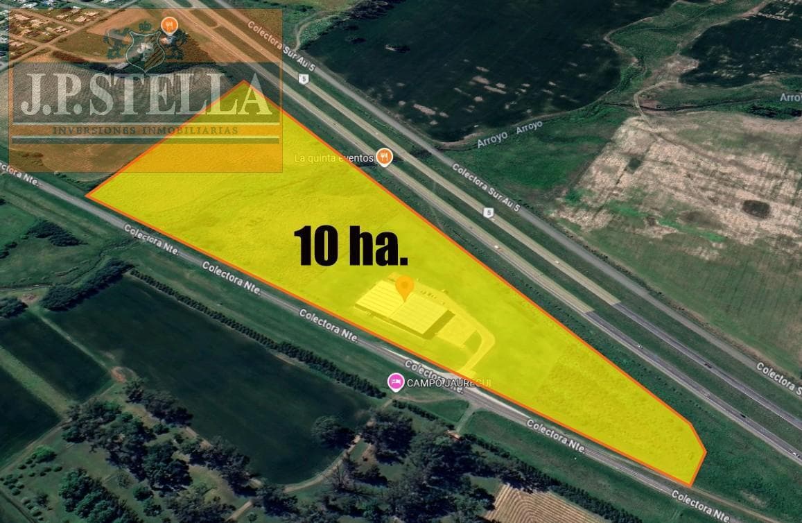 Nave Comercial 3080 m² s/ Facción de 10 ha. - Frente Au. Luján - Bragado (RN5) - Jauregui