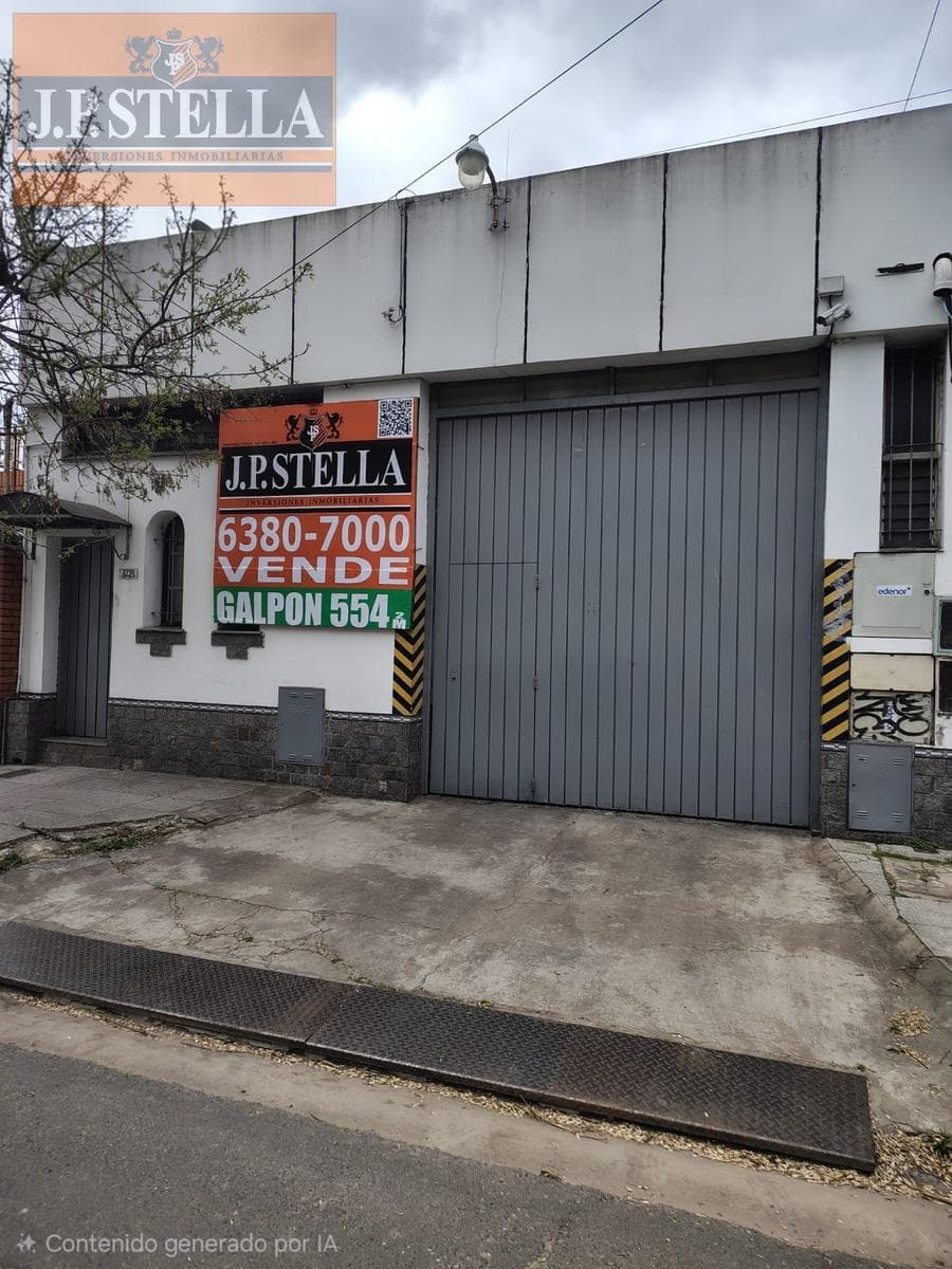 Galpón Comercial 554 m² en 2 Plantas c/ montacargas - S.Justo (Ctro)