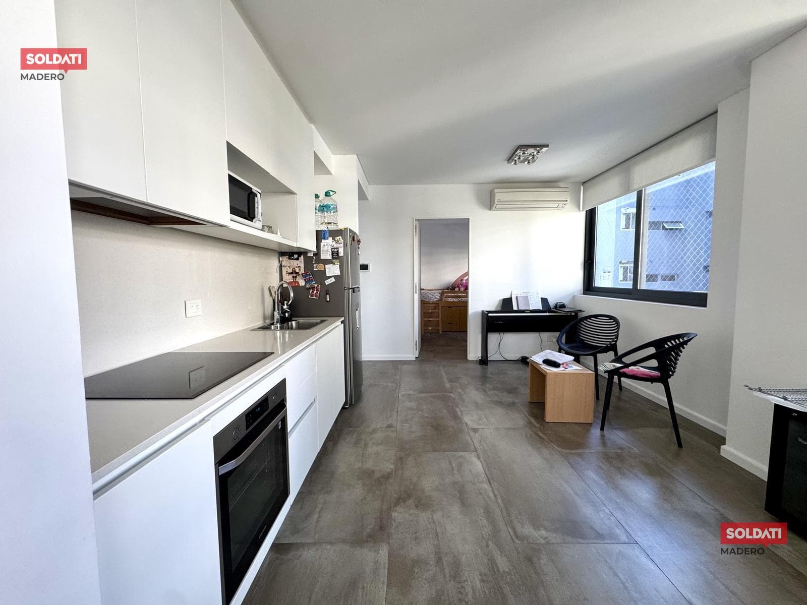 3-room apartment with a garage in Belgrano