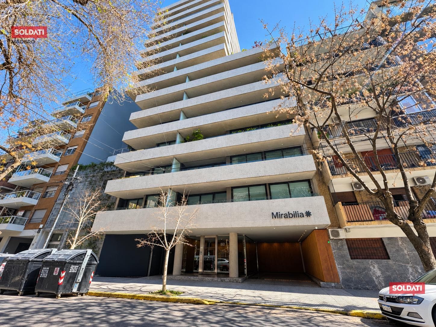 3-room apartment with a garage in Belgrano